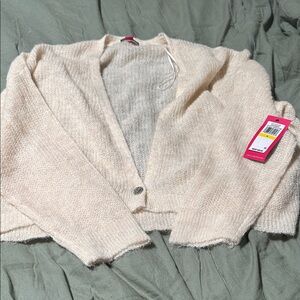 Vince Camuto Cream Women's Cardigan M